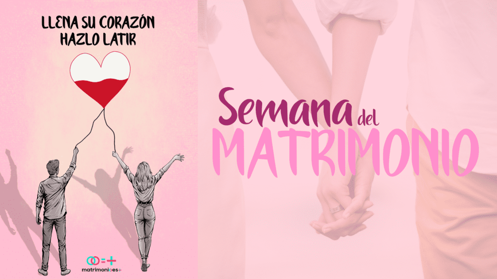 Cartel ilustrador de la Semana del Matrimonio