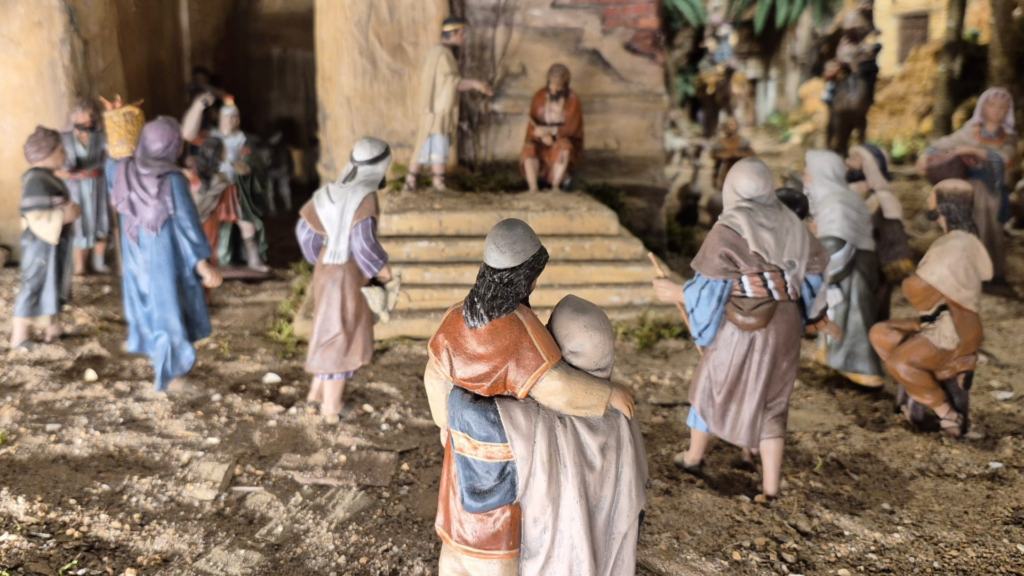 Belén Pascual en la parroquia de San Lorenzo