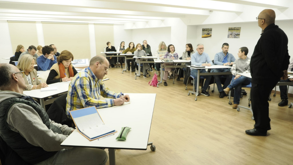 Imagen del encuentro en Valladolid de los facilitadores de las conversaciones en el Espíritu