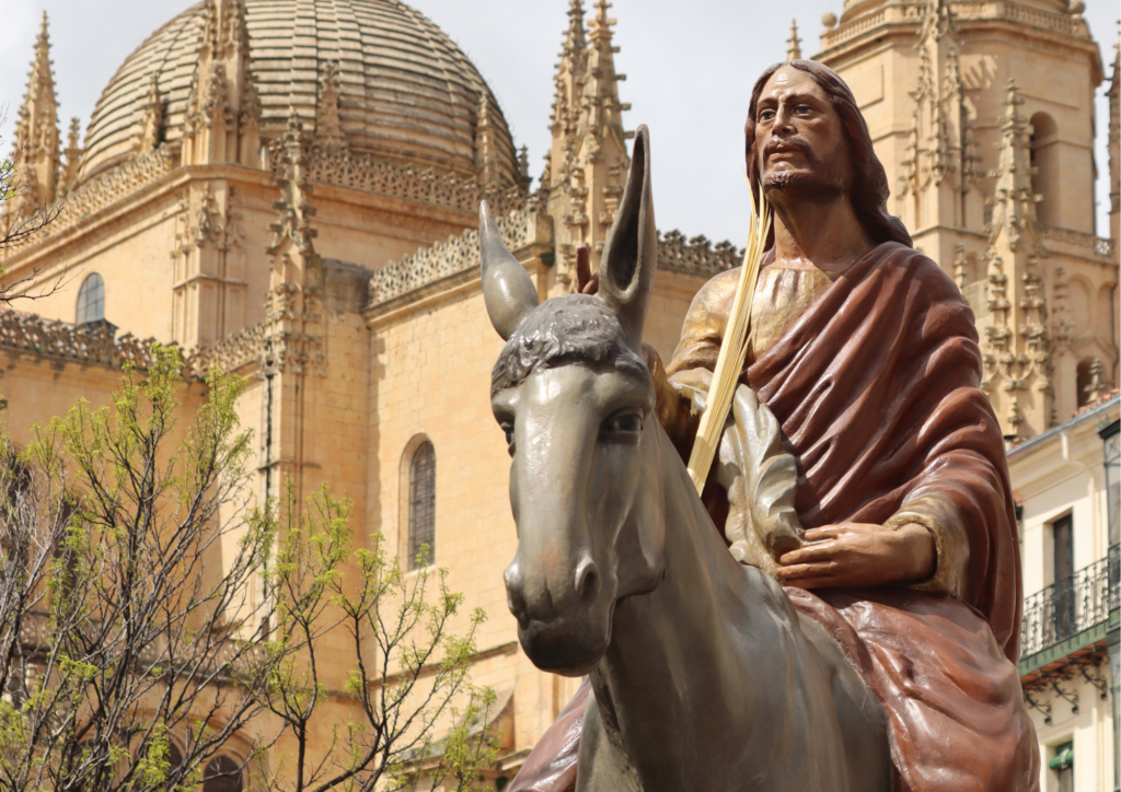 Paso de la Semana Santa de Segovia que sale el Domingo de Ramos: Jesús entrando en Jerusalén, "La Borriquilla"